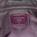 PRADA Tote Bag Nylon Pink Silver Auth bs31047-10