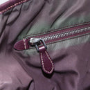 PRADA Tote Bag Nylon Pink Silver Auth bs31047-18