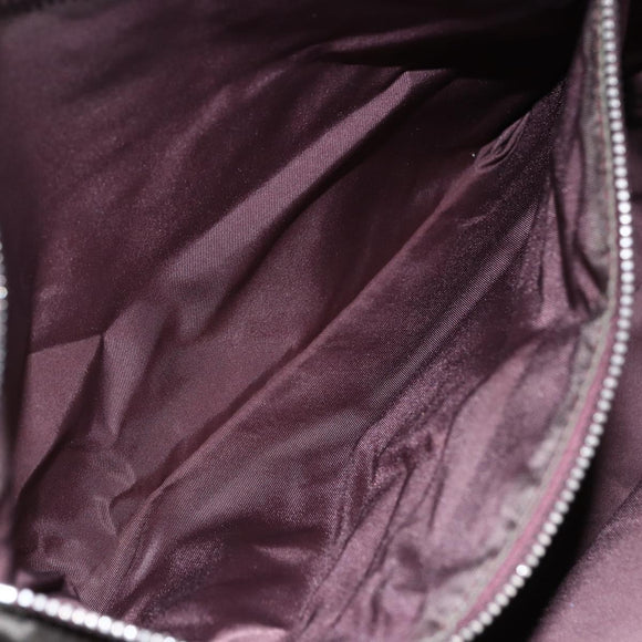 PRADA Tote Bag Nylon Pink Silver Auth bs31047