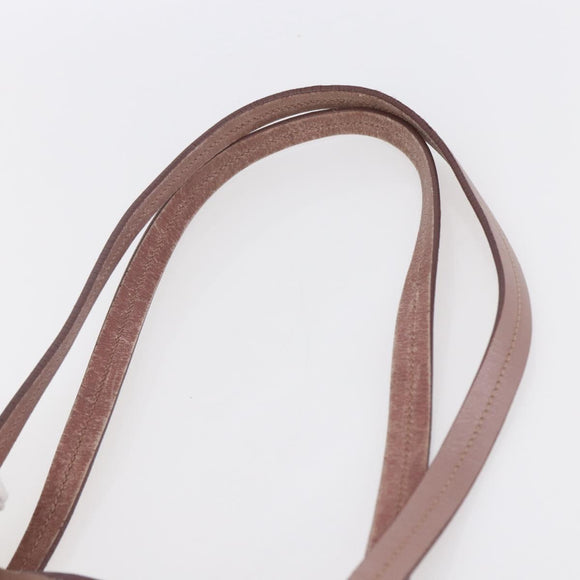 PRADA Tote Bag Nylon Pink Silver Auth bs31047