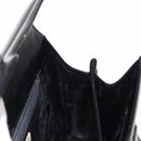 GIVENCHY Hand Bag Leather Black Gold Auth bs31048-23