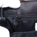 GIVENCHY Hand Bag Nylon Black Gold Auth bs31049-20