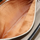 LOEWE Hand Bag Leather Navy Gold Auth bs31051-12