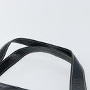 LOEWE Hand Bag Leather Navy Gold Auth bs31051-8