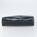 LOEWE Hand Bag Leather Navy Gold Auth bs31051-5