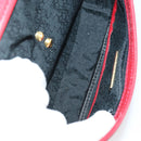 SAINT LAURENT Shoulder Bag Leather 2 Set Red Brown Auth bs31054-18