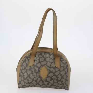 SAINT LAURENT Shoulder Bag Leather 2 Set Red Brown Auth bs31054 - 0