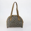 SAINT LAURENT Shoulder Bag Leather 2 Set Red Brown Auth bs31054-3