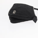 FENDI Zucca Canvas Clutch Bag PVC 2 Set Beige Black Auth bs31055-12