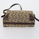 CELINE Macadam Canvas C Sulky Shoulder Bag 2 Set Beige Navy Auth bs31056-15