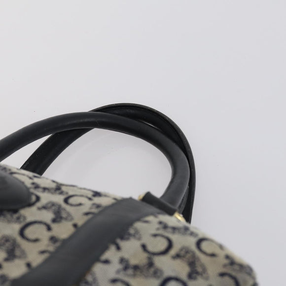 CELINE Macadam Canvas C Sulky Shoulder Bag 2 Set Beige Navy Auth bs31056