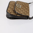 Christian Dior Trotter Canvas Shoulder Bag 2 Set Navy Brown Auth bs31057-4