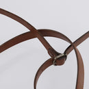 BURBERRY Shoulder Bag Leather Canvas 2 Set Beige Brown Auth bs31058-14