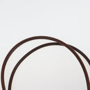 BURBERRY Shoulder Bag Leather Canvas 2 Set Beige Brown Auth bs31058-6