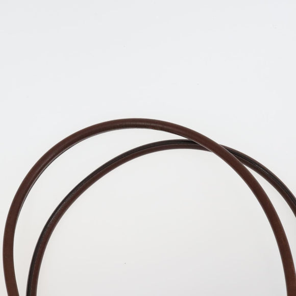 BURBERRY Shoulder Bag Leather Canvas 2 Set Beige Brown Auth bs31058