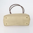 BURBERRY Schoudertas Leer Canvas 2-delig Beige Bruin Auth bs31058-7