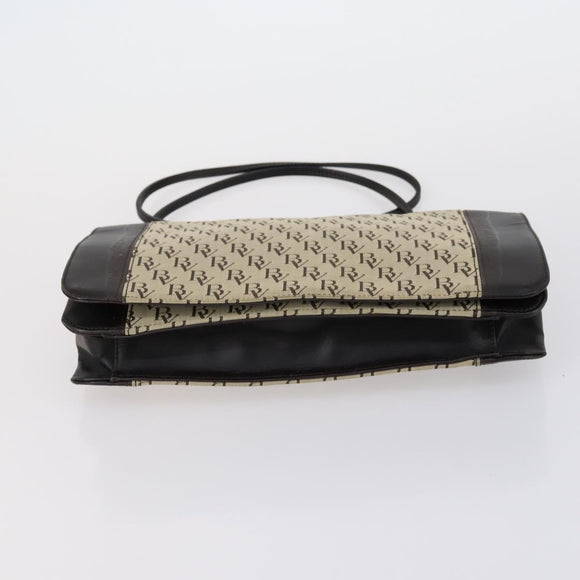 BOTTEGA VENETA Shoulder Bag Canvas 2 Set Beige Brown Auth bs31060