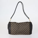 BOTTEGA VENETA Shoulder Bag Canvas 2 Set Beige Brown Auth bs31060-3