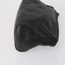 LOEWE Clutch Bag Leather 3 Set Beige Black Brown Auth bs31061-11