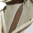 LOEWE Clutch Bag Leather 3 Set Beige Black Brown Auth bs31061-21