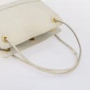 LOEWE Clutch Bag Leather 3 Set Beige Black Brown Auth bs31061-5