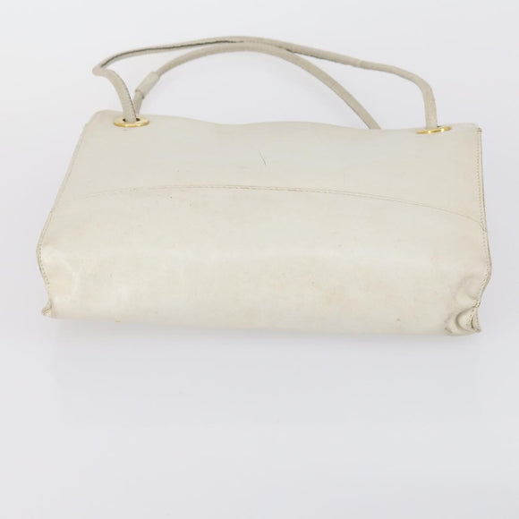 LOEWE Clutch Bag Leather 3 Set Beige Black Brown Auth bs31061