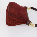 HERMES Givenchy Bally Bag Canvas Suede PVC 3 Set Beige Bordeaux Auth bs31062-18