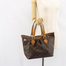 LOUIS VUITTON Monogram Palermo PM Tote Bag M40145 LV Auth bs31063-25