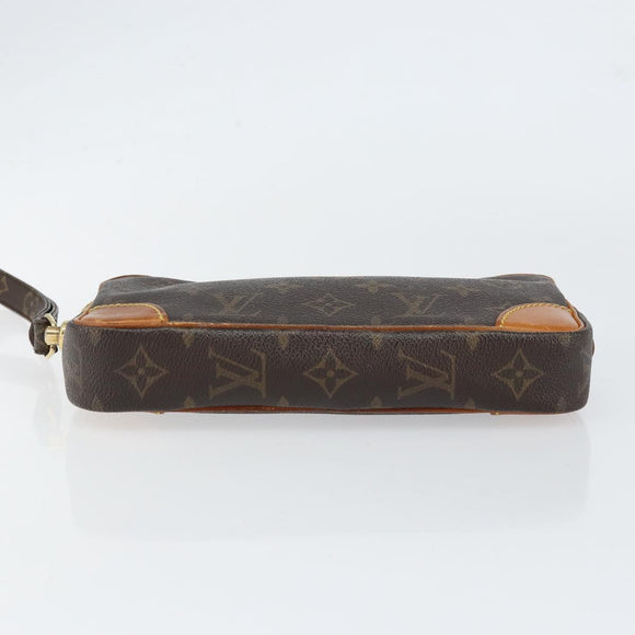 LOUIS VUITTON Monogram Marly Dragonne PM Clutch Bag M51827 LV Auth bs31068