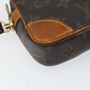 LOUIS VUITTON Monogram Marly Dragonne PM Clutch Bag M51827 LV Auth bs31068-14