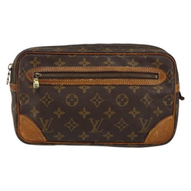 LOUIS VUITTON Monogram Marly Dragonne GM Clutch Bag M51825 LV Auth bs31072 - 0