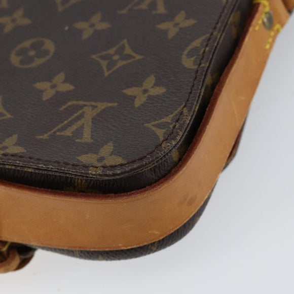 LOUIS VUITTON Monogram Cartouchiere PM Shoulder Bag M51254 LV Auth bs31073