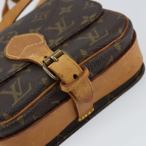 LOUIS VUITTON Monogram Cartouchiere PM Shoulder Bag M51254 LV Auth bs31073