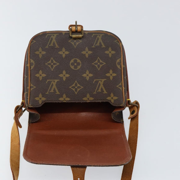 LOUIS VUITTON Monogram Cartouchiere PM Shoulder Bag M51254 LV Auth bs31073