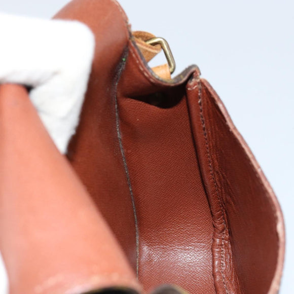 LOUIS VUITTON Monogram Cartouchiere PM Shoulder Bag M51254 LV Auth bs31073