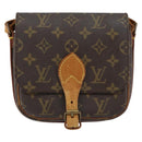 LOUIS VUITTON Monogram Cartouchiere PM Shoulder Bag M51254 LV Auth bs31073-13