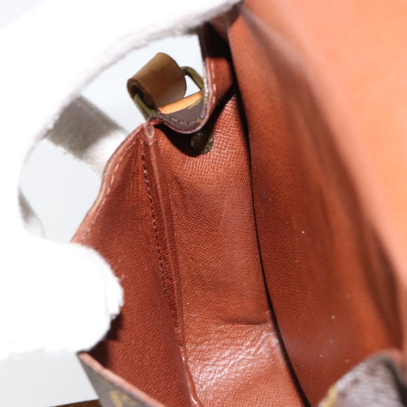 LOUIS VUITTON Monogram Cartouchiere PM Shoulder Bag M51254 LV Auth bs31074