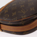 LOUIS VUITTON Monogram Jeune Fille GM Shoulder Bag M51225 LV Auth bs31076-12