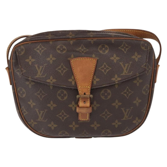 LOUIS VUITTON Monogram Jeune Fille GM Shoulder Bag M51225 LV Auth bs31076