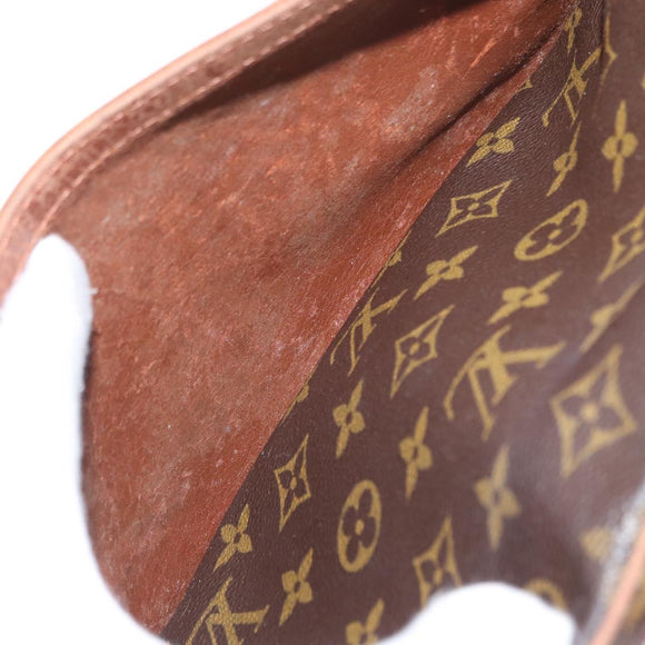 LOUIS VUITTON Monogram Jeune Fille GM Shoulder Bag M51225 LV Auth bs31076
