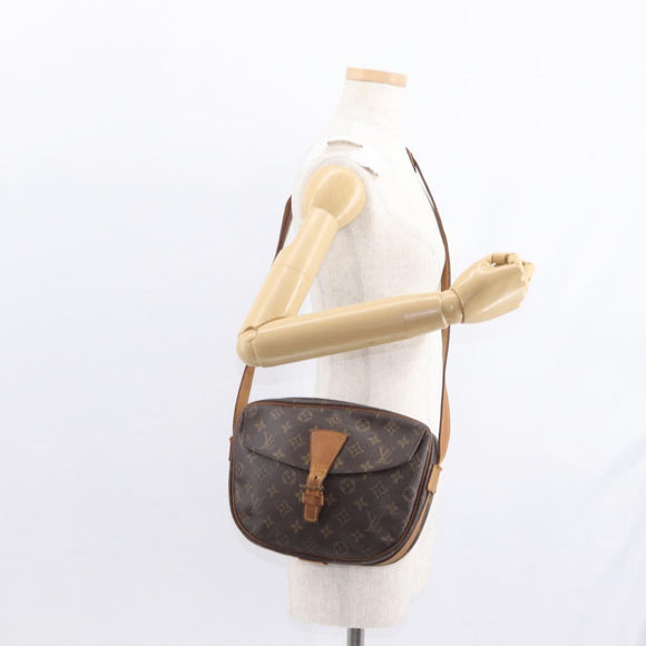 LOUIS VUITTON Monogram Jeune Fille GM Shoulder Bag M51225 LV Auth bs31076