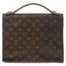 LOUIS VUITTON Monogram Monceau 28 Hand Bag M51185 LV Auth bs31077-2