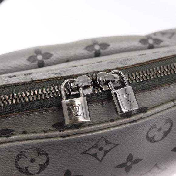 LOUIS VUITTON Monogram Reflect Messenger PM Bag Silver M43859 LV Auth bs31079