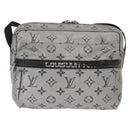 LOUIS VUITTON Monogram Reflect Messenger PM Bag Silver M43859 LV Auth bs31079-13