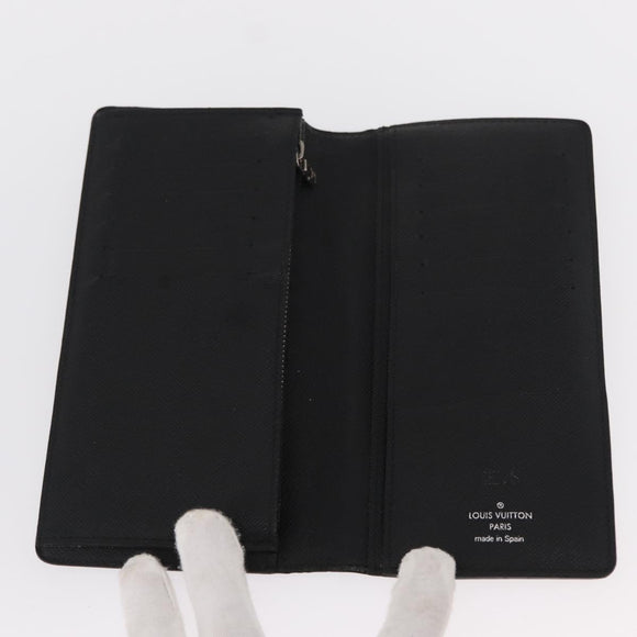 LOUIS VUITTON Damier Graphite Porte Feuille Brother Wallet N61211 Auth bs31080
