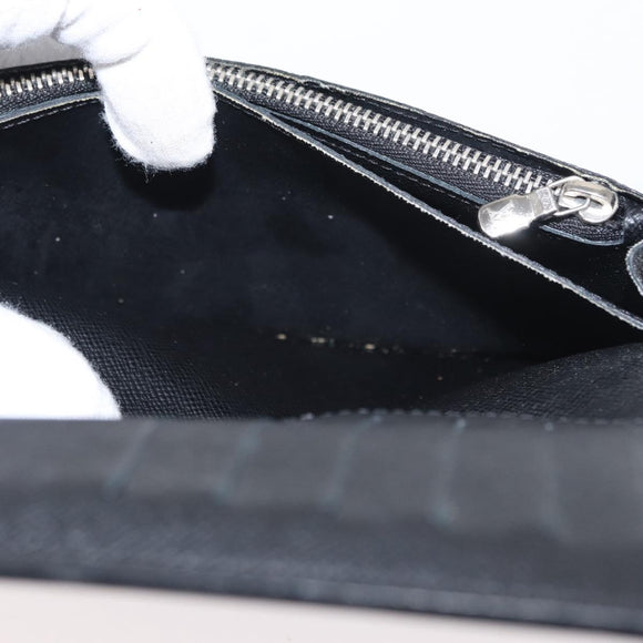 LOUIS VUITTON Damier Graphite Porte Feuille Brother Wallet N61211 Auth bs31080