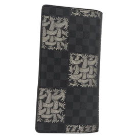 LOUIS VUITTON Damier Graphite Porte Feuille Brother Wallet N61211 Auth bs31080 - 0