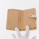 LOUIS VUITTON Multicolor Portefeuille Viennois Wallet White M92987 Auth bs31081-9