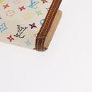 LOUIS VUITTON Multicolor Portefeuille Viennois Geldbörse Weiß M92987 Auth bs31081-14