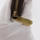 LOUIS VUITTON Damier Ebene Zippy Wallet Long Wallet N41661 LV Auth bs31083-8